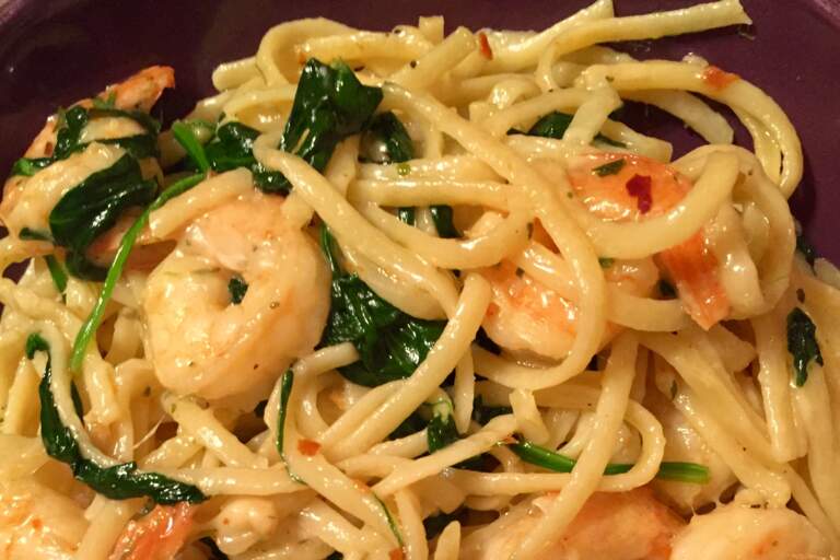 Shrimp Linguine