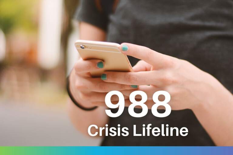 988 Suicide and Crisis Lifeline