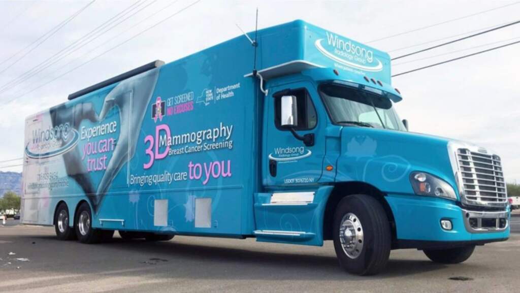 Windsong Radiology Mobile Mammography at IHG